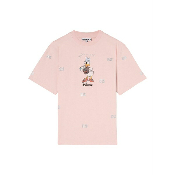 ガニー レディース プルオーバー トップス X disney graphic t-shirt Pink