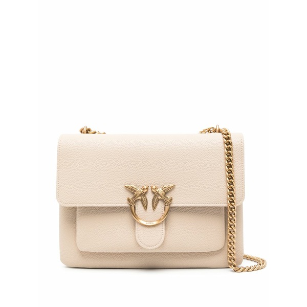 ピンコ レディース ショルダーバッグ 御徒面子 Love birds shoulder bag Neutrals
