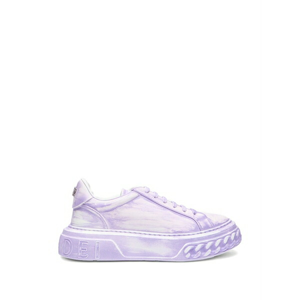 カサディ レディース スニーカー シューズ Lace-up sneakers Purple