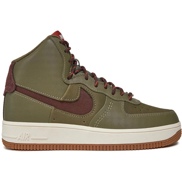 Nike ナイキ レディース スニーカー 【Nike Air Force 1 High Sculpt Wild】 サイズ US_7W(24cm) Medium Olive Earth (Women's)画像