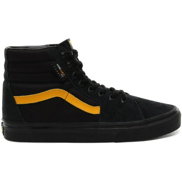 Vans バンズ メンズ スニーカー 【Vans Sk8-Hi Cordura Black】 サイズ US_7.5(25.5cm) Black/Yellow｜asty