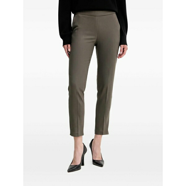 モーガンレーン レディース カジュアルパンツ ボトムス Welt-pocket trousers Green|asty