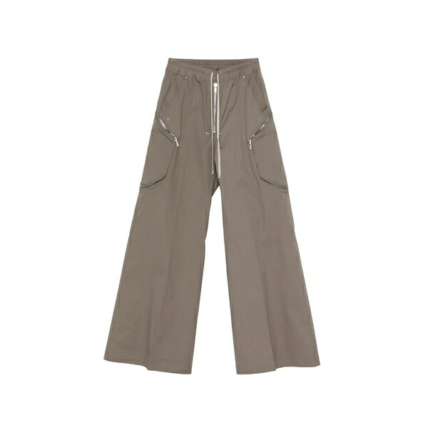 リックオウエンス メンズ カジュアルパンツ ボトムス Heizer belas zip-pocket trousers Brown|asty