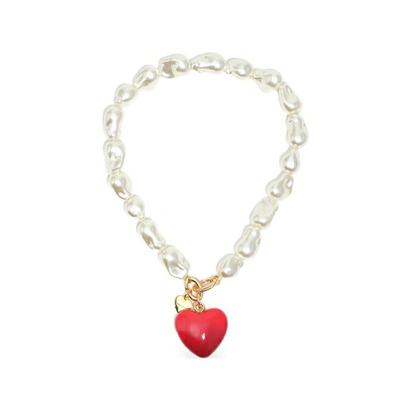 ビンバ イ ローラ レディース ネックレス・チョーカー・ペンダントトップ アクセサリー Heart pearl necklace Gold｜asty