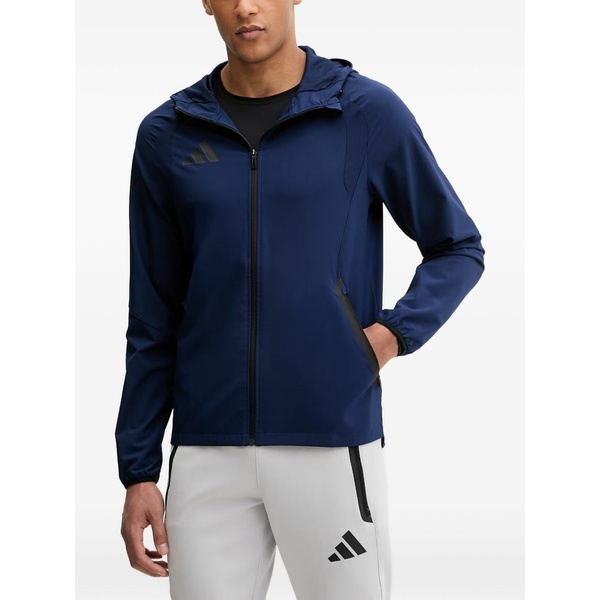 アディダス メンズ ジャケット＆ブルゾン アウター Tiro travel windbreaker Blue｜asty