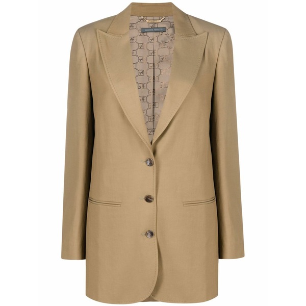 アルベルタ フェレッティ レディース ジャケット＆ブルゾン アウター Single-breasted blazer Green｜asty 101,640円