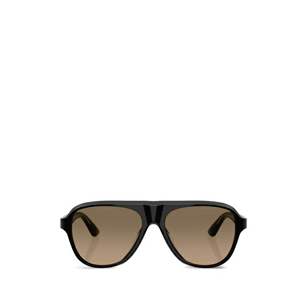 オリバーピープルズ メンズ サングラス・アイウェア アクセサリー Paul newman sun pilot sunglasses Black｜asty