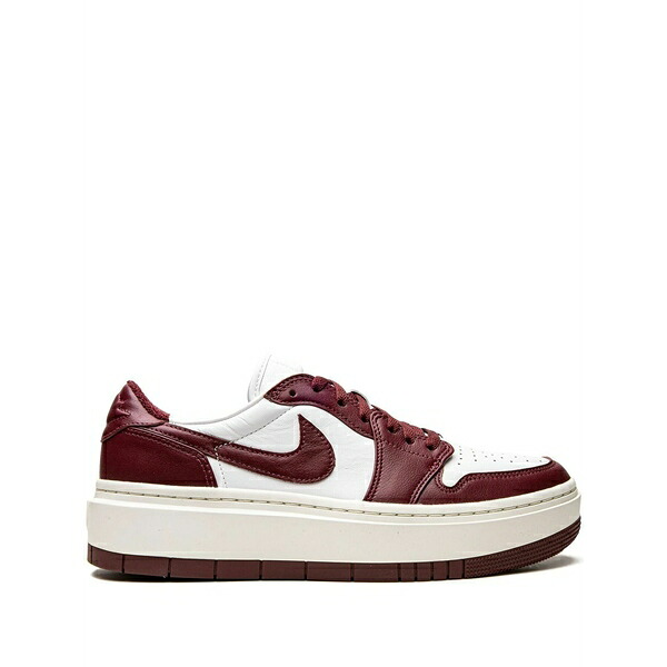 ジョーダン レディース スニーカー シューズ Air jordan 1 low elevate "white/sail/dark beetroot" sneakers Red｜asty