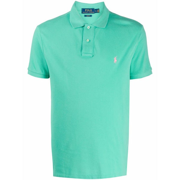 ラルフローレン メンズ ポロシャツ トップス Short sleeve polo shirt Green｜asty