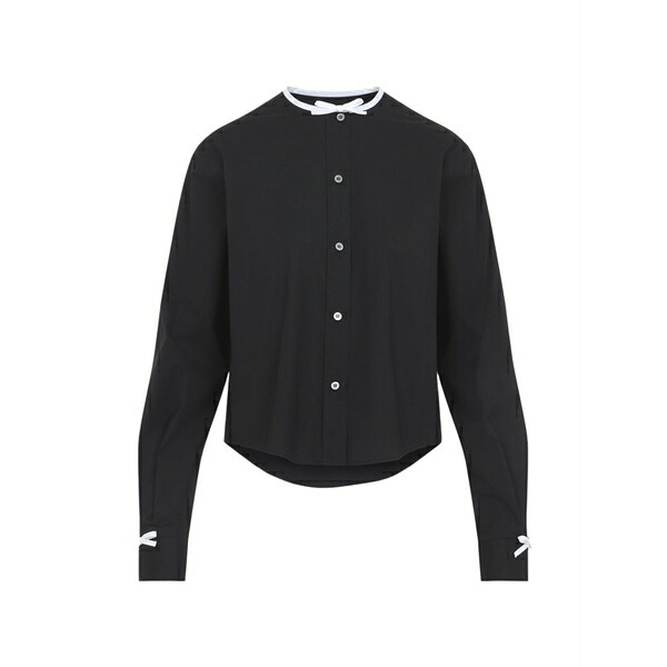 モスキーノ レディース ジャケット＆ブルゾン アウター Bow-detail jacket Black｜asty