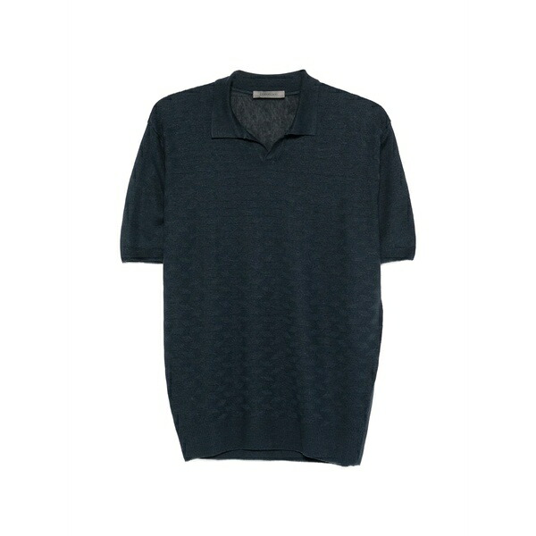 コルネリアーニ メンズ Tシャツ トップス Short-sleeve t-shirt Blue｜asty