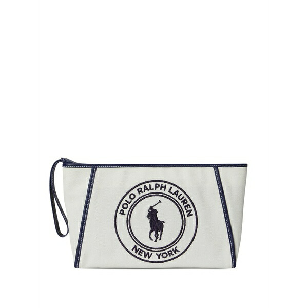 ラルフローレン レディース 財布 アクセサリー Trim pouch Neutrals｜asty
