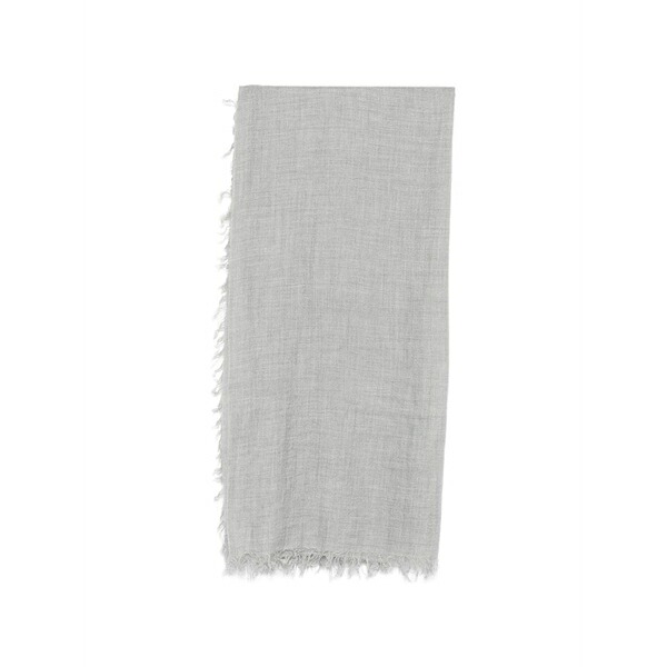 ファリエロ サルティ メンズ マフラー・ストール・スカーフ アクセサリー Enrica/m frayed scarf Grey|asty