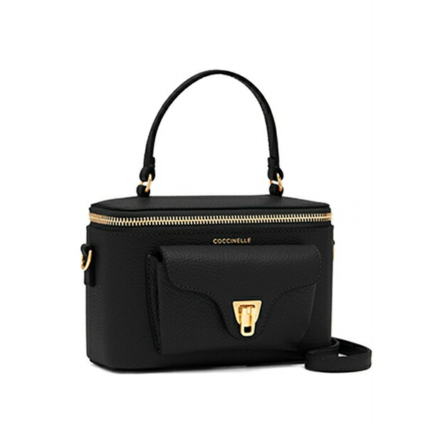コチネレ レディース ハンドバッグ バッグ Mini zip-top satchel bag Black|asty