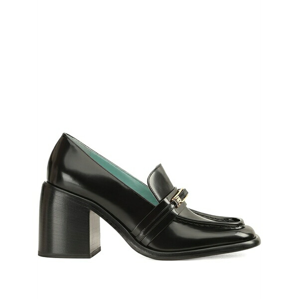 セルジオロッシ レディース スリッポン・ローファー シューズ bitt leather loafers Black|asty