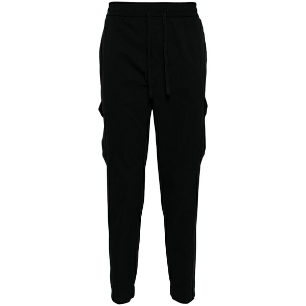 ボス メンズ カジュアルパンツ ボトムス Elasticated-waist track pants Black｜asty 32,370円
