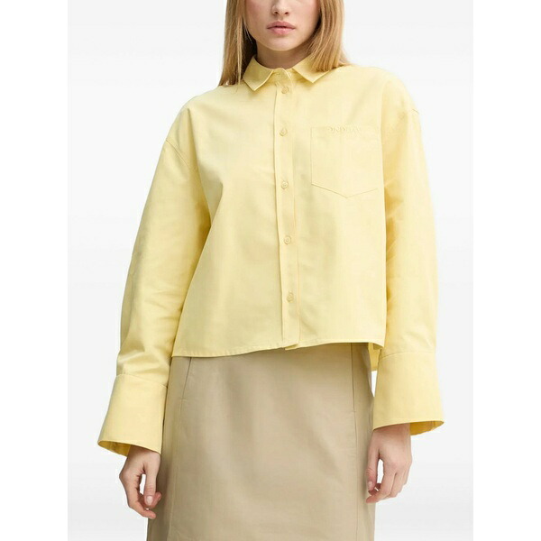 デイ・ビルゲール・エ・ミッケルセン レディース シャツ トップス Pocket buttoned shirt Yellow｜asty 35,620円