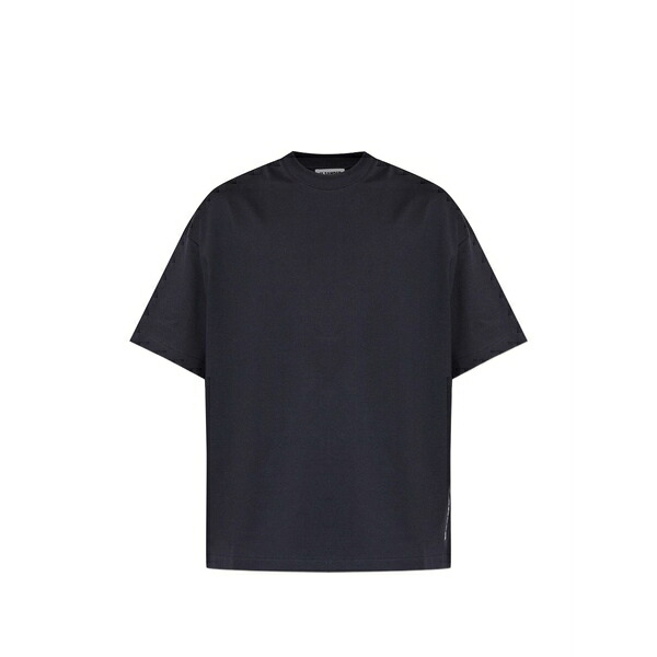 ジル・サンダー メンズ Tシャツ トップス Logo-print t-shirt Blue｜asty