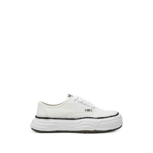 ミハラヤスヒロ メンズ スニーカー シューズ Baker 26 low-top sneakers White｜asty