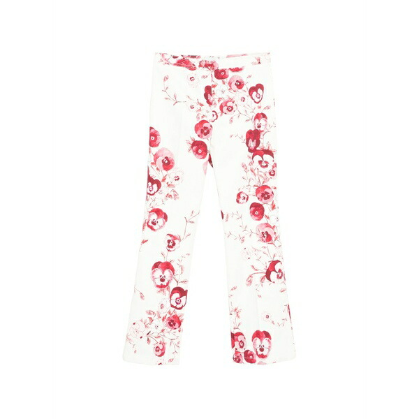 ジャンバティスタ ヴァリ レディース カジュアルパンツ ボトムス Floral cropped trousers White｜asty