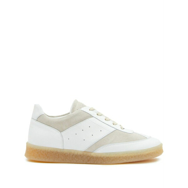 マルタンマルジェラ メンズ スニーカー シューズ 6 court low-top sneakers White｜asty