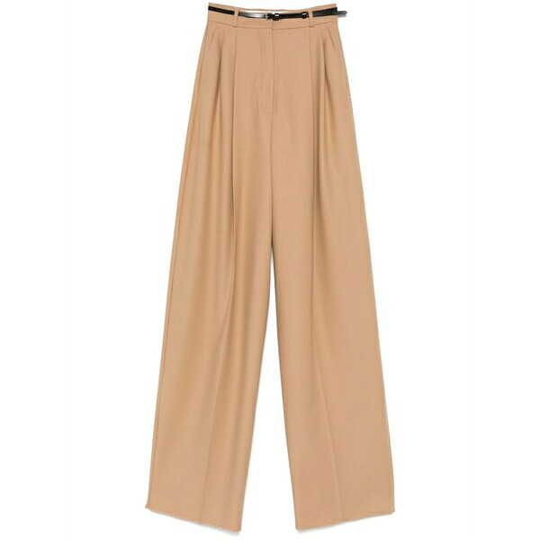 スポーツマックス レディース カジュアルパンツ ボトムス Kiens12 trousers Brown|asty