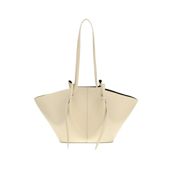 ユゼフィ レディース ショルダーバッグ バッグ Large mochi leather shoulder bag Neutrals|asty