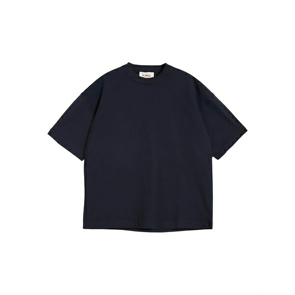 ワイエムシー メンズ Tシャツ トップス Earth triple t-shirt Blue｜asty