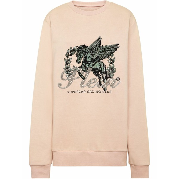 フィリッププレイン レディース ニット&セーター アウター Unicorn sweatshirt Pink｜asty