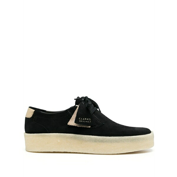 クラークス メンズ スリッポン・ローファー シューズ Wallabee lace-up suede loafers Black｜asty