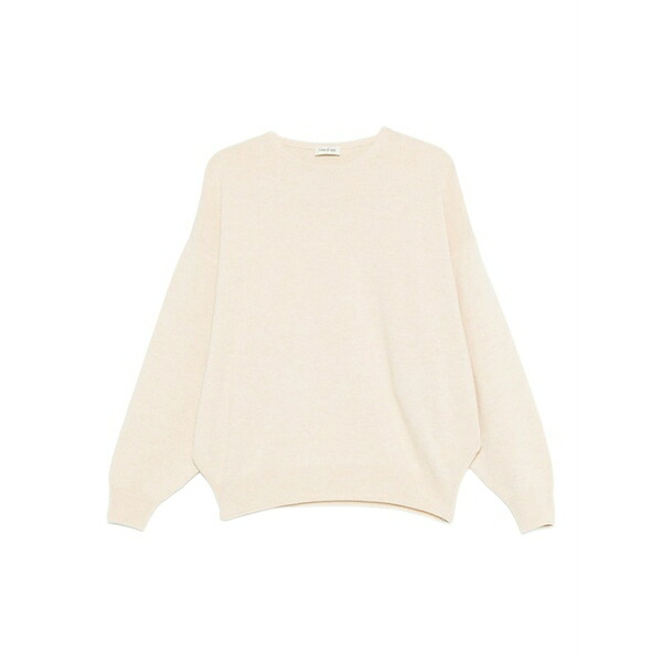 フィアオブゴッド メンズ ニット&セーター アウター Round-neck wool sweater Neutrals｜asty