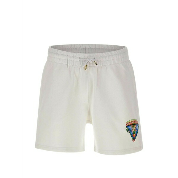 カサブランカ メンズ カジュアルパンツ ボトムス Innocence triangle graphic-print shorts White｜asty 49,680円