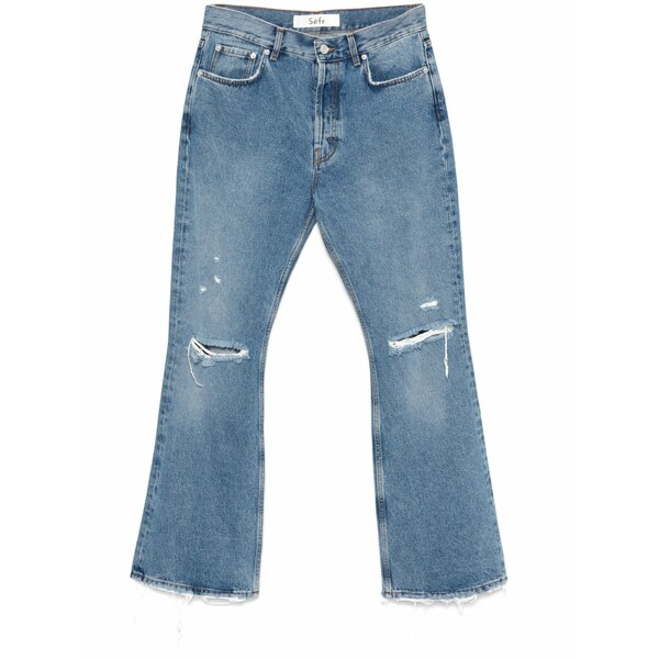 エスエフアール メンズ デニムパンツ ボトムス Rider jeans Blue｜asty