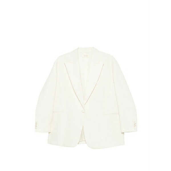 ヴィコロ レディース ジャケット＆ブルゾン アウター Peak-lapel single-breasted blazer White｜asty