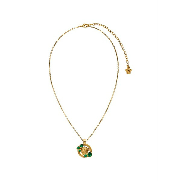 ヴェルサーチ レディース ネックレス・チョーカー・ペンダントトップ アクセサリー Medusa-pendant necklace Gold｜asty