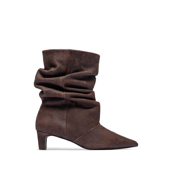 ベルナルド レディース ブーツ シューズ Etta pointed-toe boots Brown｜asty