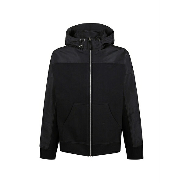 ジバンシー メンズ パーカー・スウェットシャツ アウター Zip hoodie Black｜asty