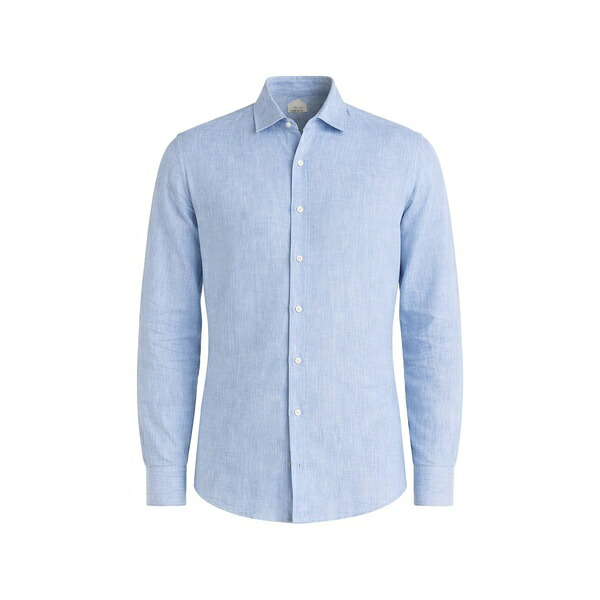 パルジレリ メンズ シャツ トップス Long-sleeve shirt Blue|asty