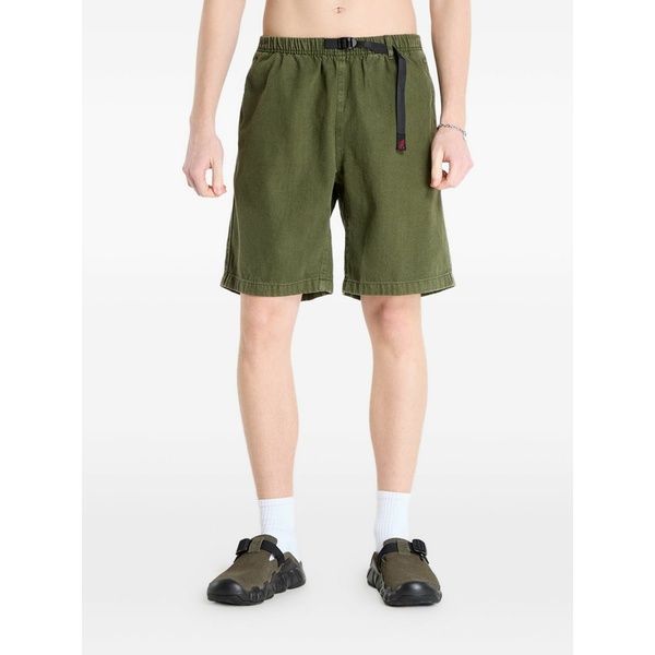 グラミチ レディース カジュアルパンツ ボトムス Belt shorts Green|asty