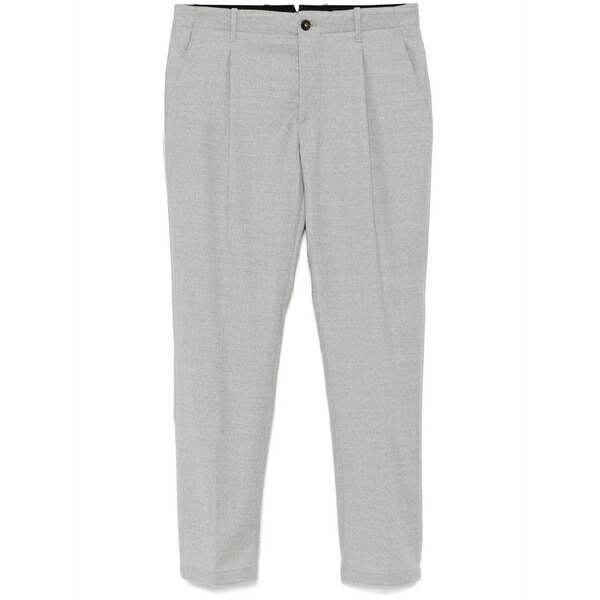 マニュエル リッツ メンズ カジュアルパンツ ボトムス Pleated trousers Grey｜asty
