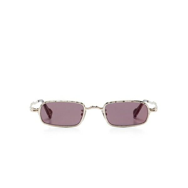 クボラウム メンズ サングラス・アイウェア アクセサリー Z18 rectangular-frame sunglasses Gold｜asty