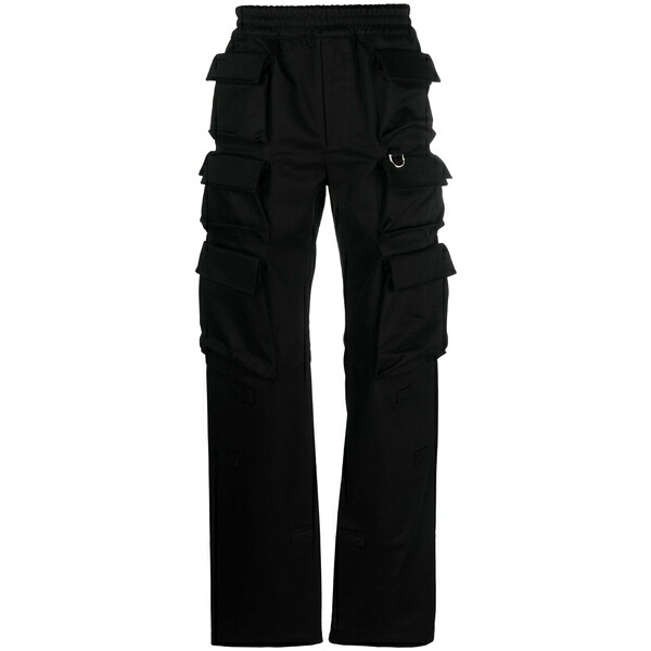 ジバンシー メンズ カジュアルパンツ ボトムス Multi-pocket cotton cargo trousers Black｜asty