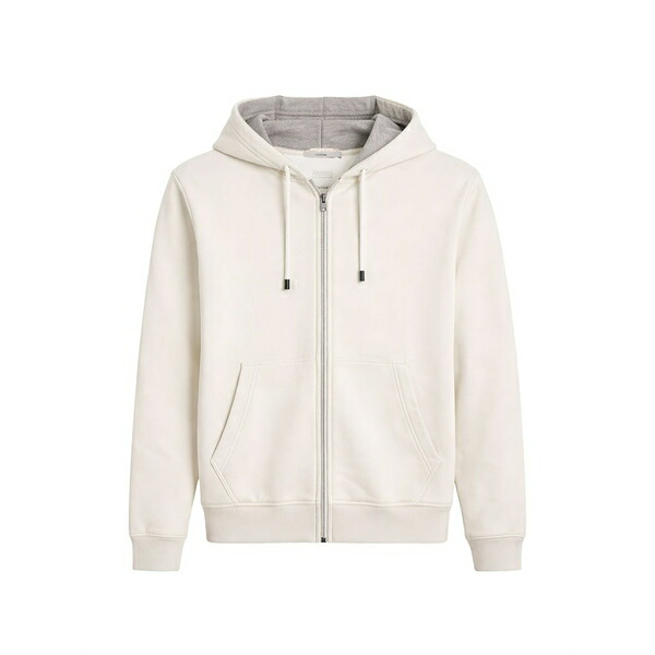 パルジレリ メンズ パーカー・スウェットシャツ アウター Zip-up sweatshirt White｜asty