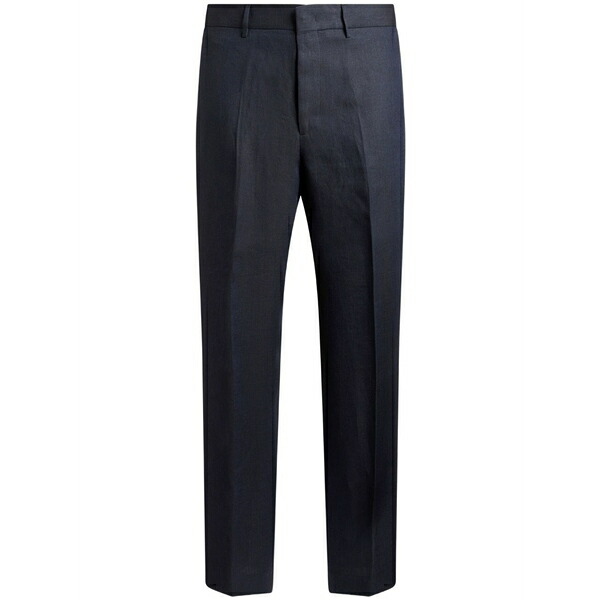 エトロ メンズ カジュアルパンツ ボトムス Straight-leg trousers Blue｜asty