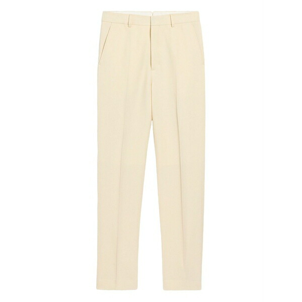 アミ メンズ カジュアルパンツ ボトムス Belt-loop trousers Neutrals｜asty