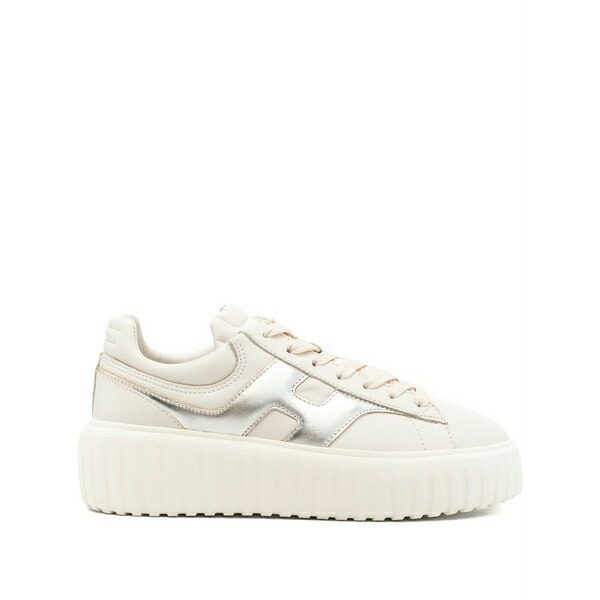 ホーガン レディース スニーカー シューズ H-stripes platform sneakers Neutrals|asty