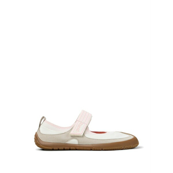 カンペール レディース サンダル シューズ Peu path touch-strap ballet flats White｜asty 36,920円