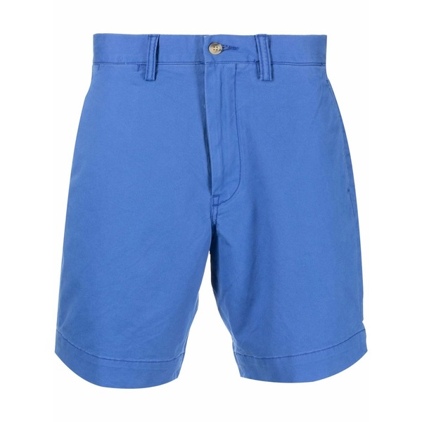 ラルフローレン メンズ カジュアルパンツ ボトムス Four-pocket cotton chinos shorts Blue|asty