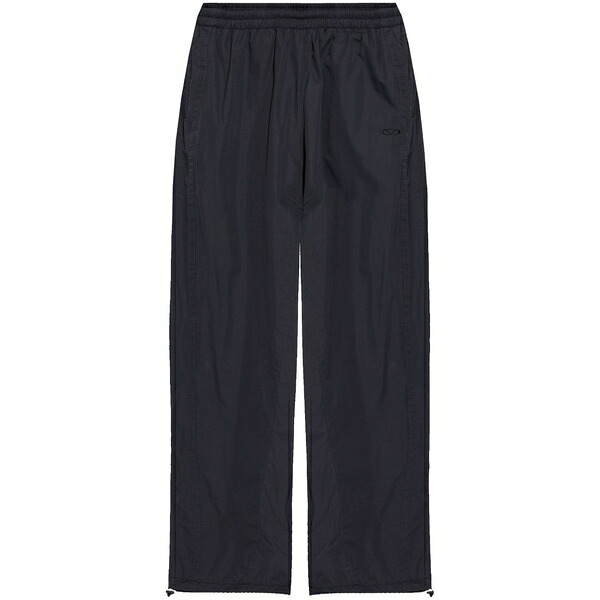 ヴェトモン メンズ カジュアルパンツ ボトムス Logo-embroidery track pants Black｜asty