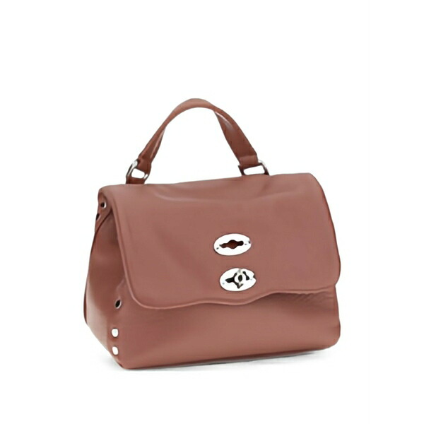 ザネラート レディース ハンドバッグ バッグ Baby postina daily leather satchel Red｜asty